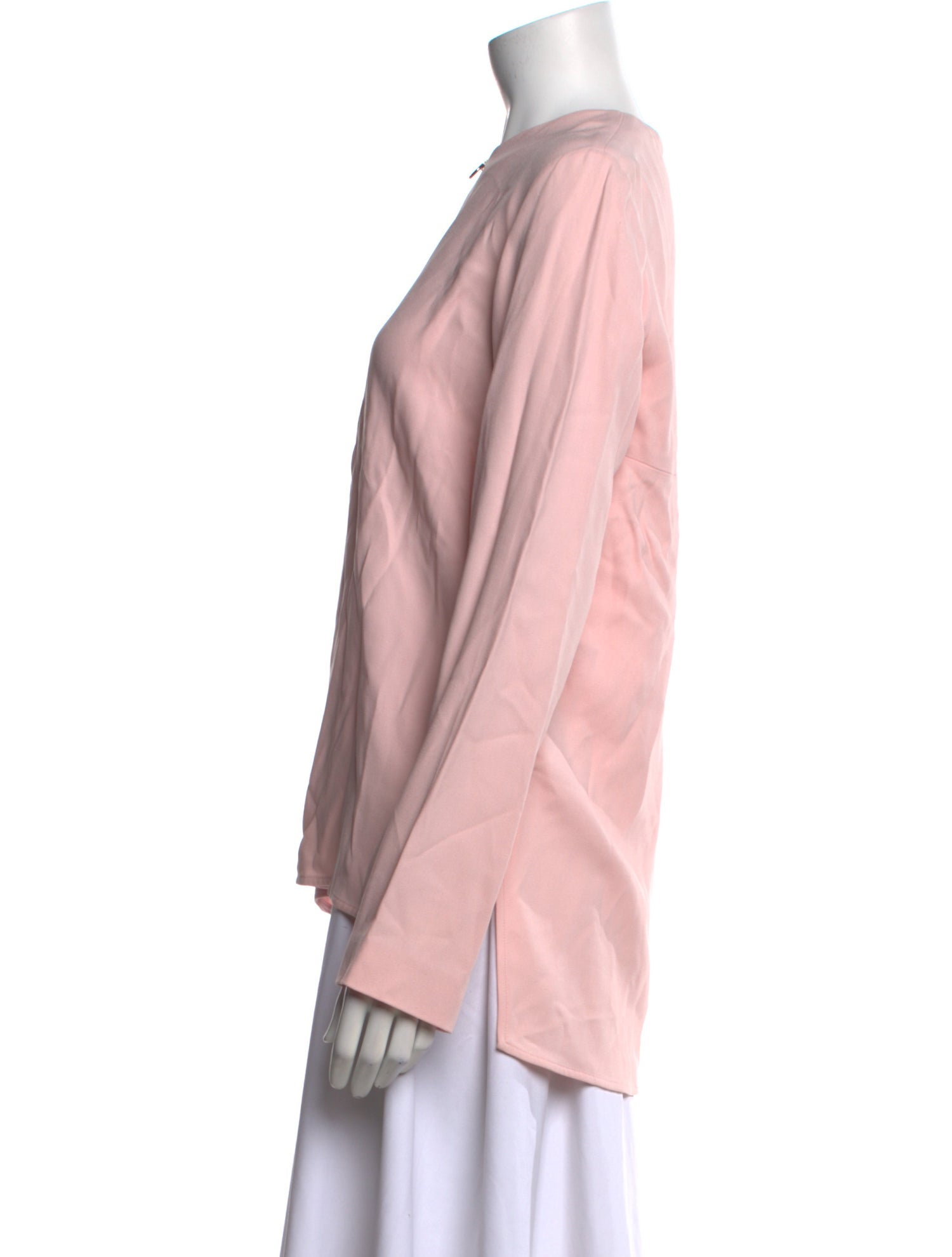 Stella McCartney Crew Neck Long Sleeve Blouse