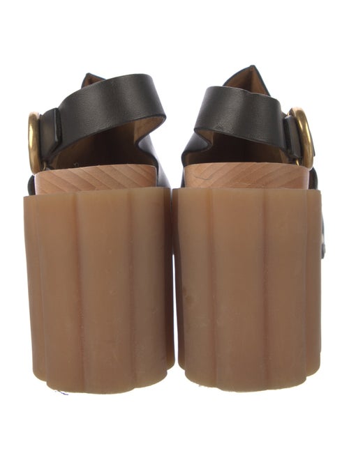 Stella McCartney Leather Studded Accents Slingback Pumps