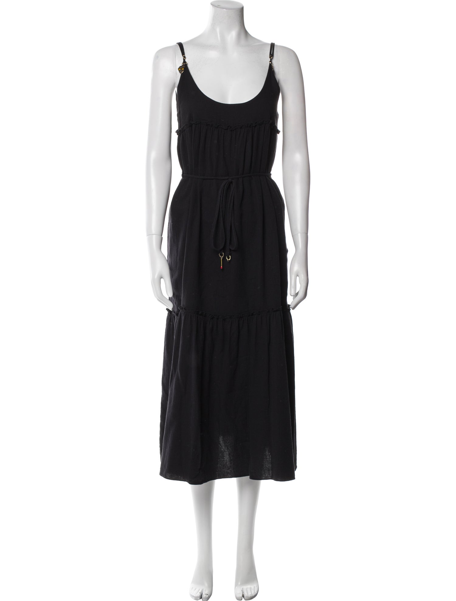 Stella McCartney Scoop Neck Long Dress