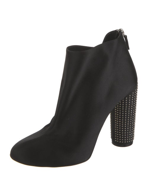 Stella McCartney Satin Studded Accents Boots