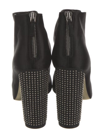Stella McCartney Satin Studded Accents Boots