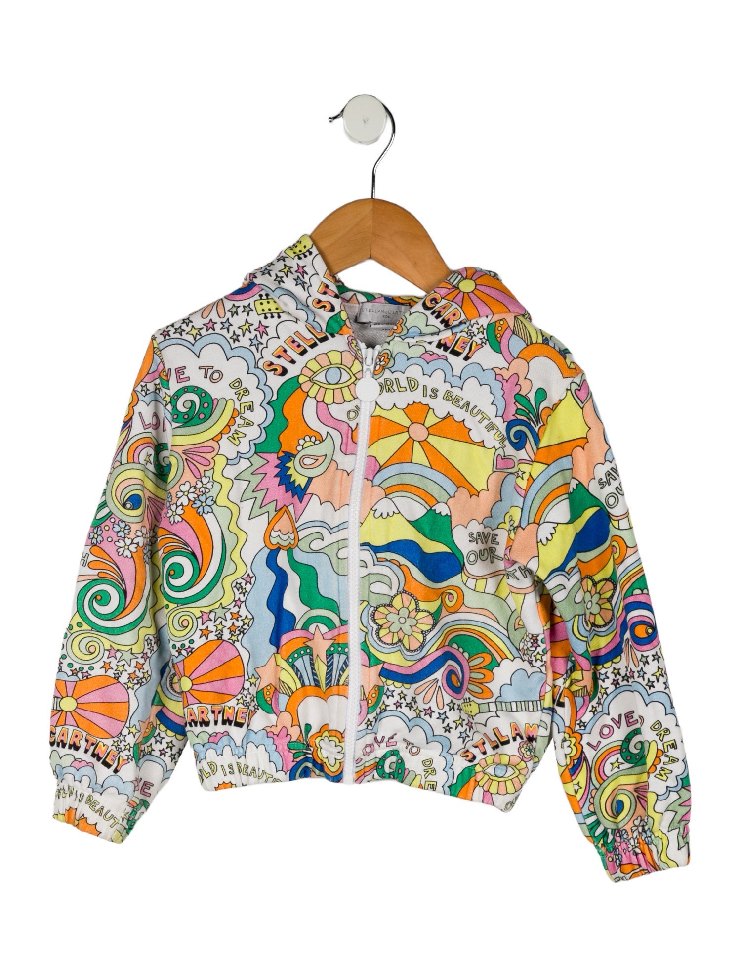 Stella McCartney Toddler Girls' Pattern Print Hoodie Jacket