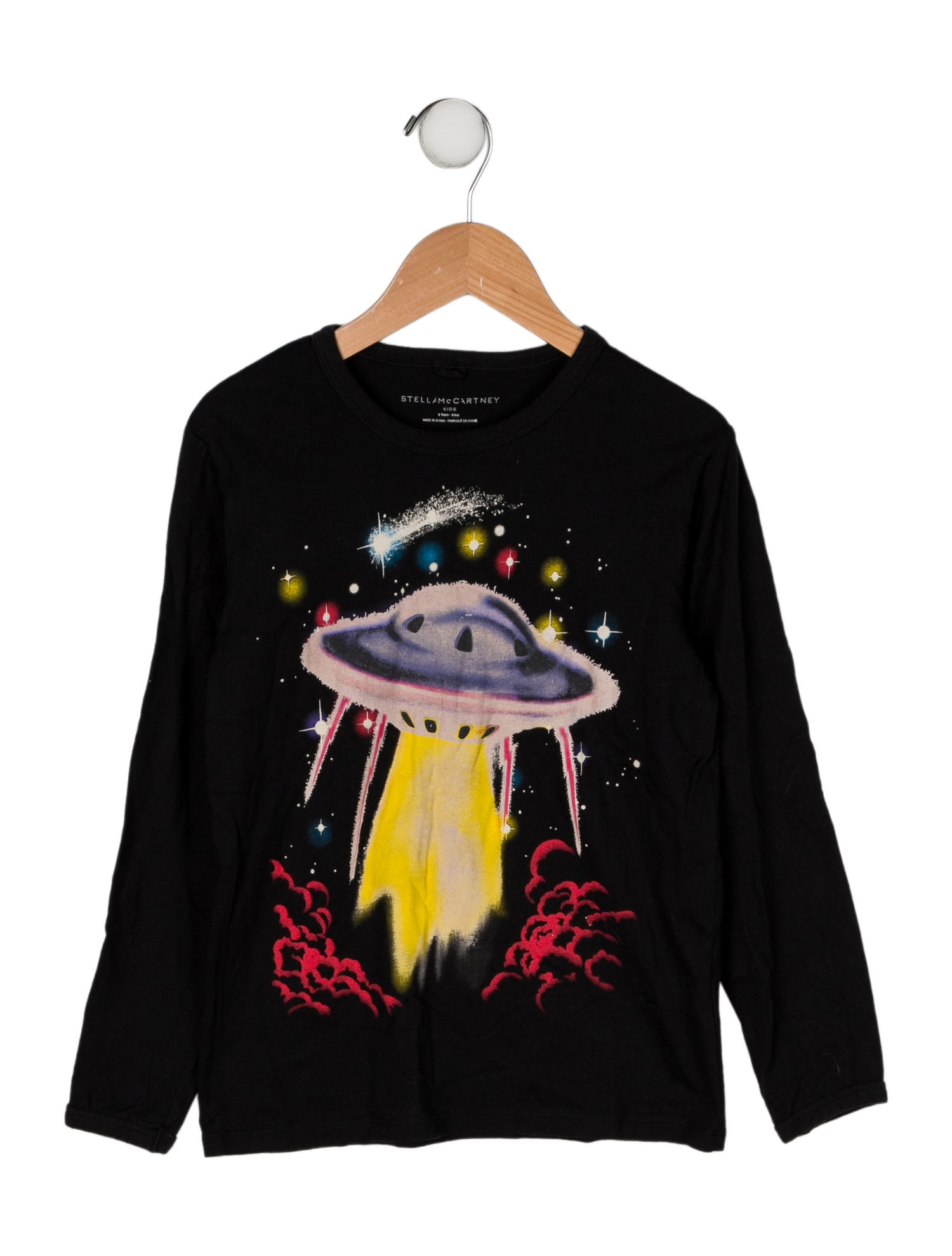 Stella McCartney Boys' Graphic Print Long Sleeve Shirt