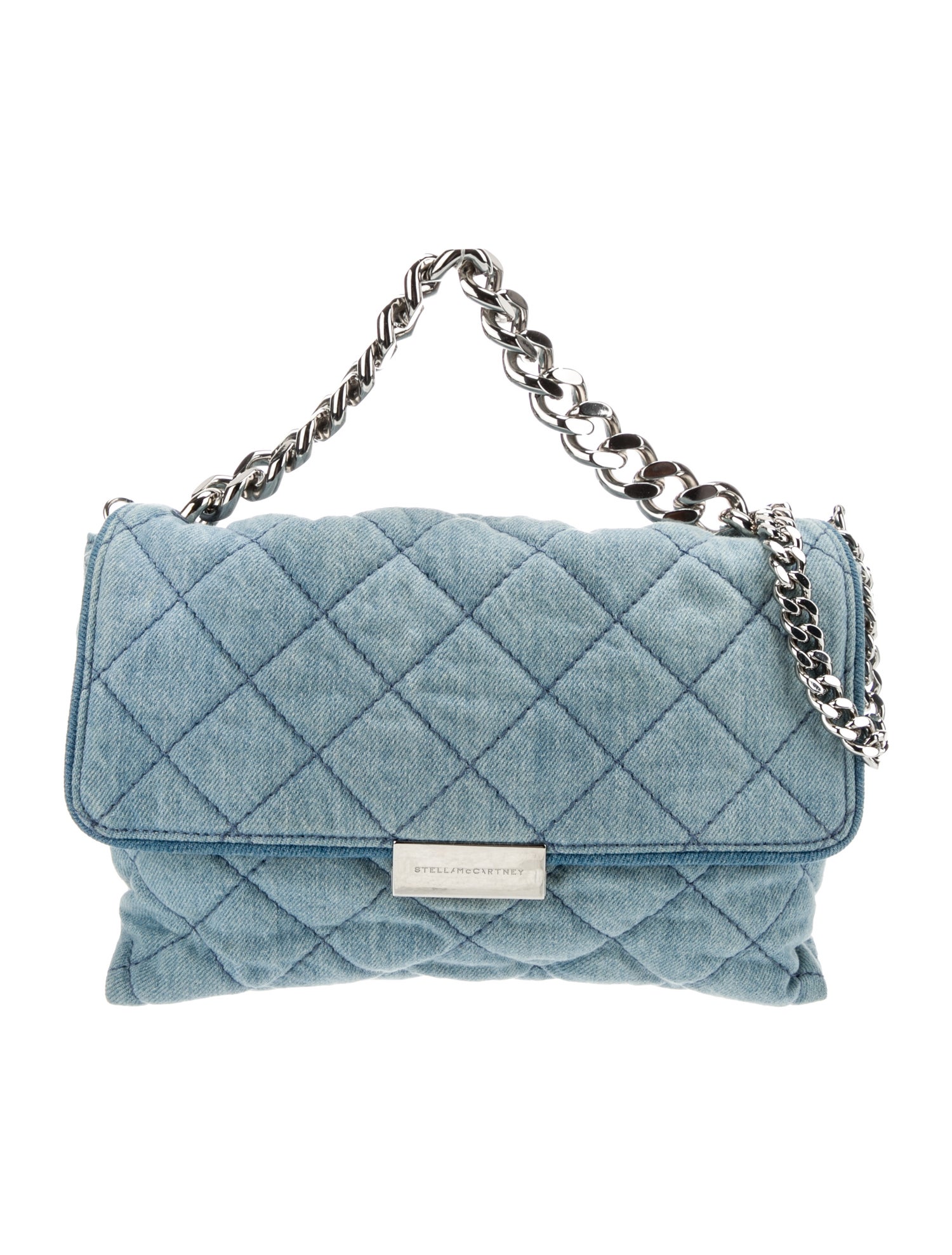 Stella McCartney Quilted Top Handle Bag