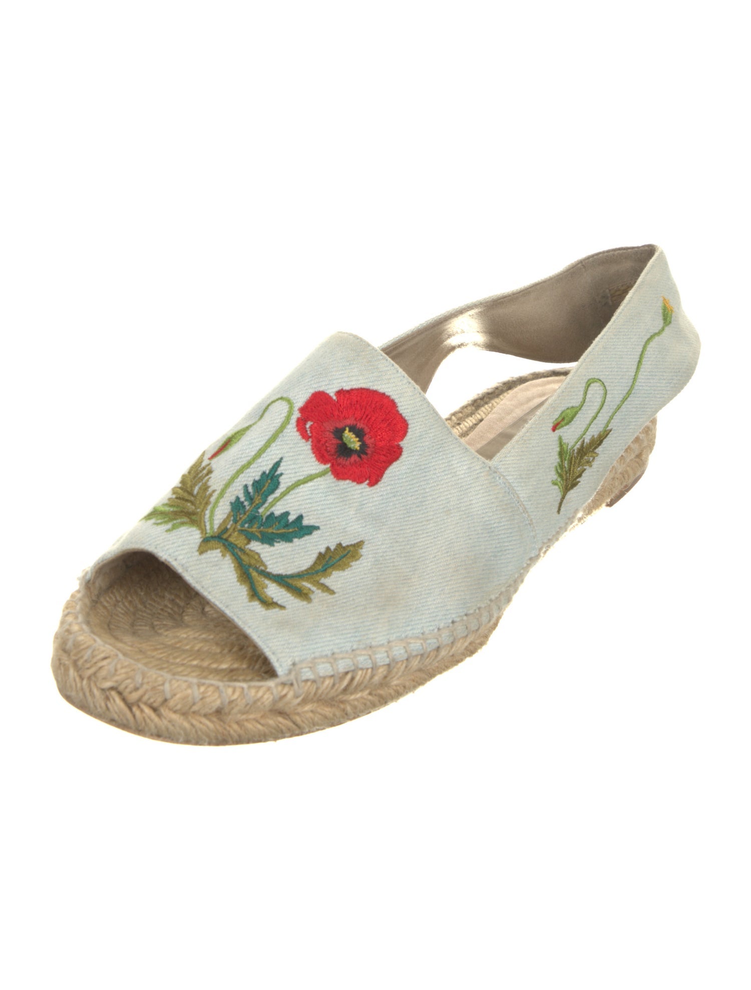 Stella McCartney Canvas Patterned Espadrilles