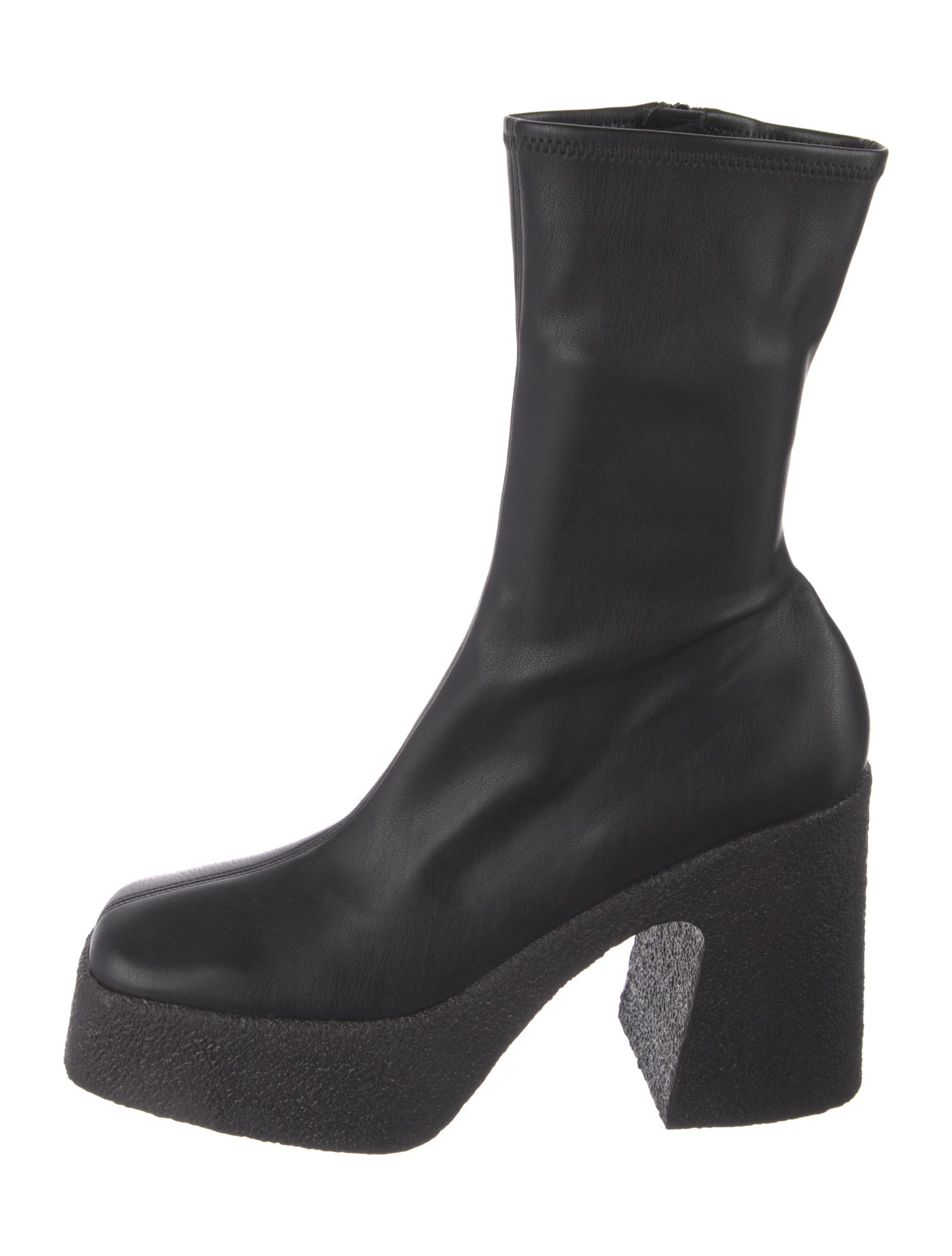Stella McCartney Leather Sock Boots
