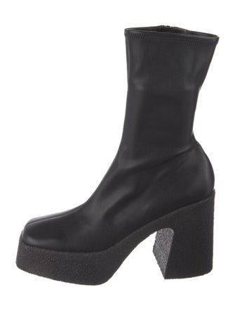 Stella McCartney Leather Sock Boots