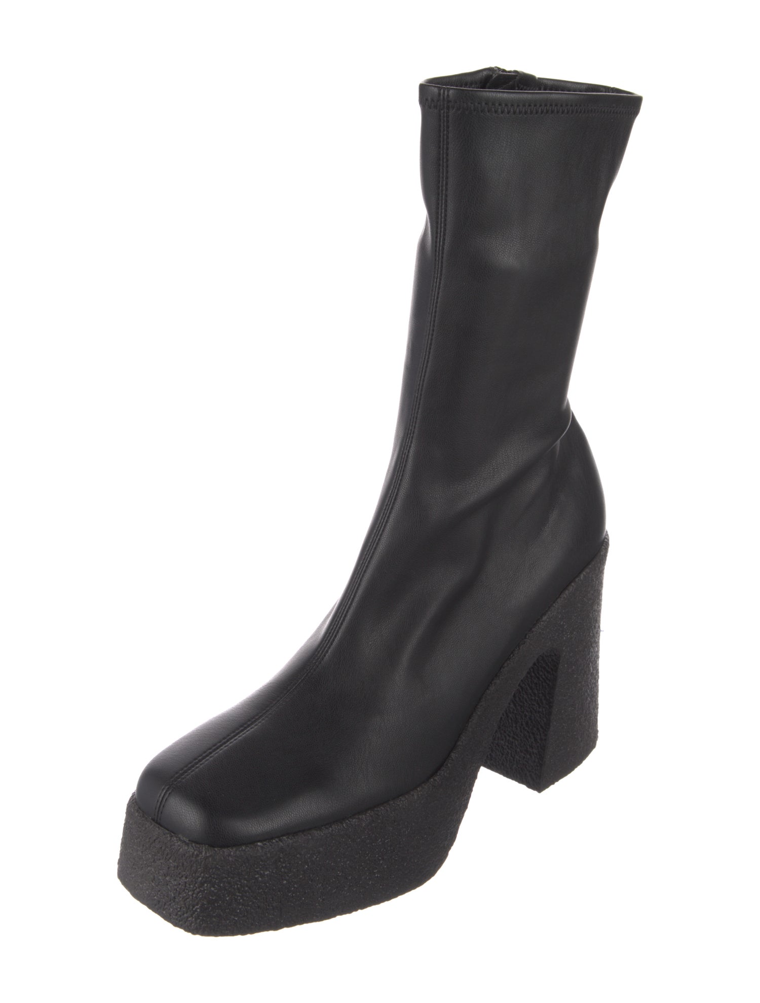 Stella McCartney Leather Sock Boots
