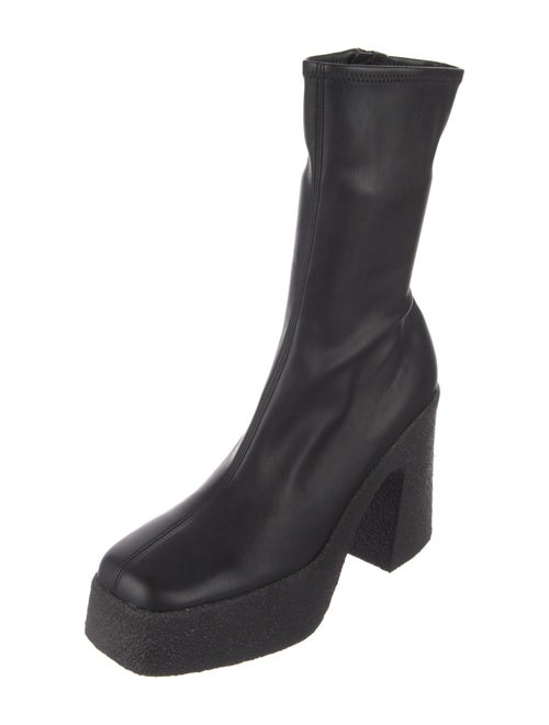 Stella McCartney Leather Sock Boots