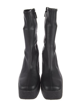 Stella McCartney Leather Sock Boots