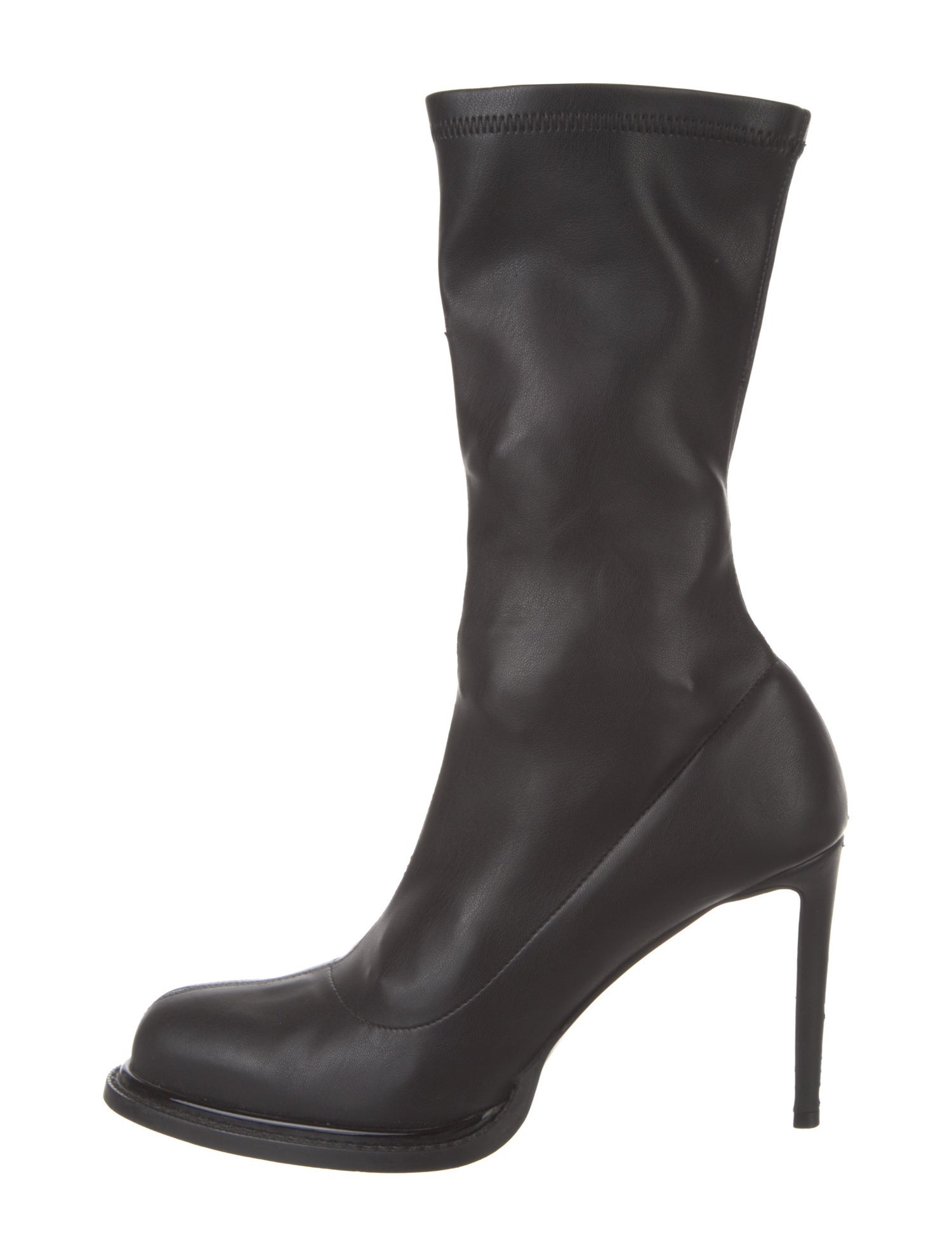 Stella McCartney Leather Sock Boots