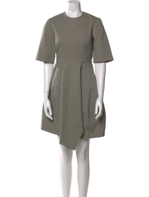 Stella McCartney Plaid Print Knee-Length Dress