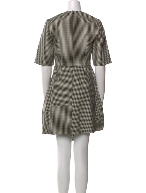 Stella McCartney Plaid Print Knee-Length Dress