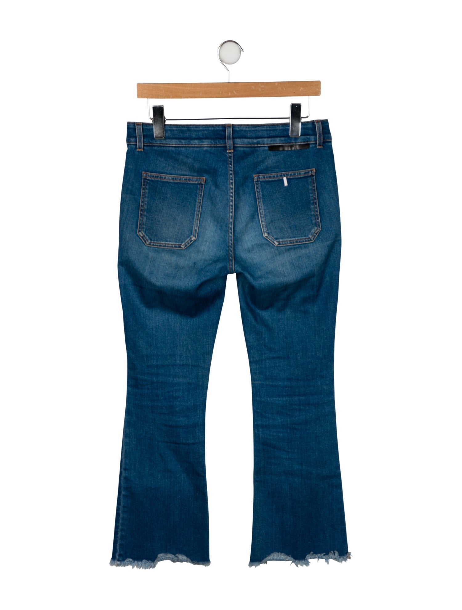 Stella McCartney Mid-Rise Straight Leg Jeans