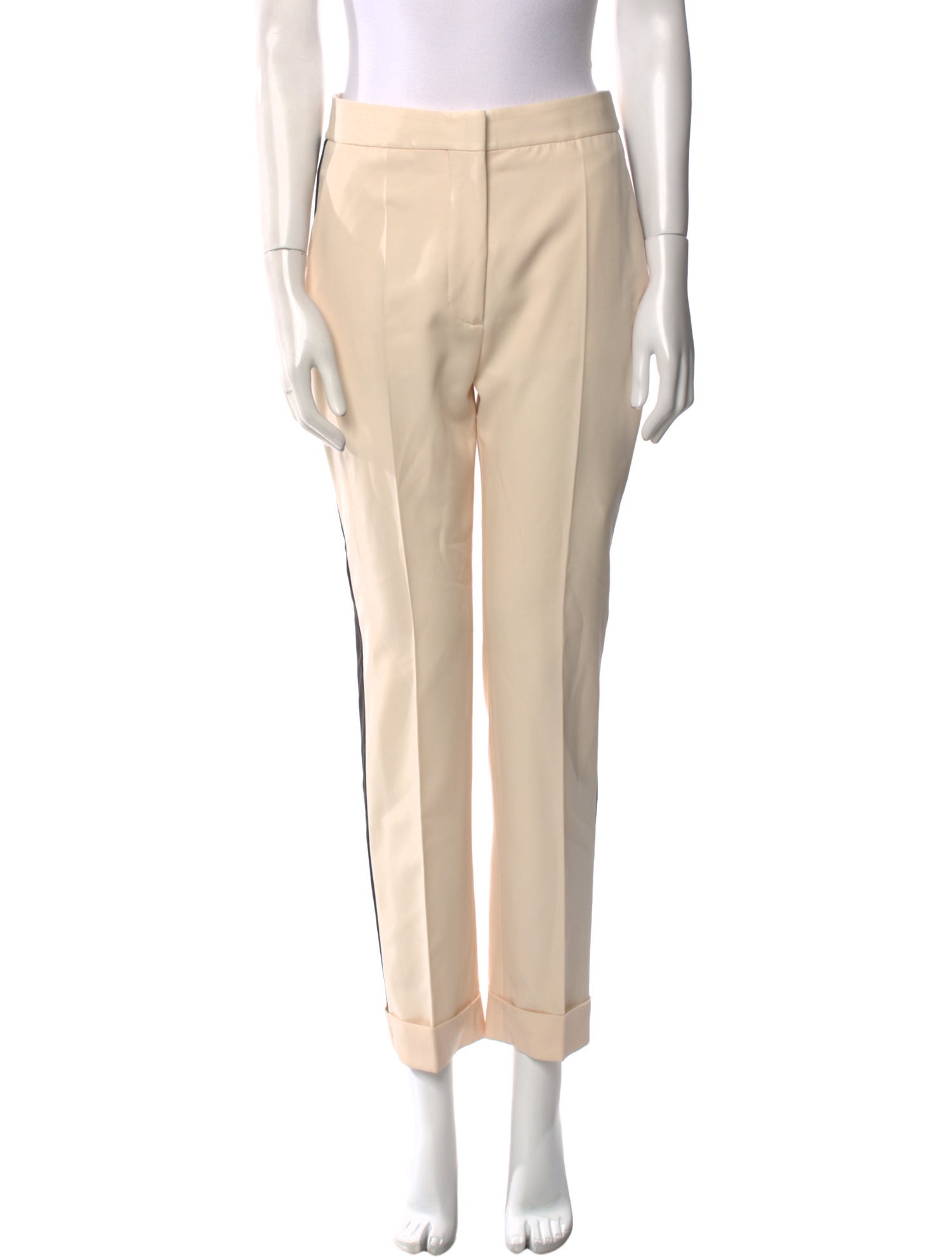 Stella McCartney Wool Straight Leg Pants