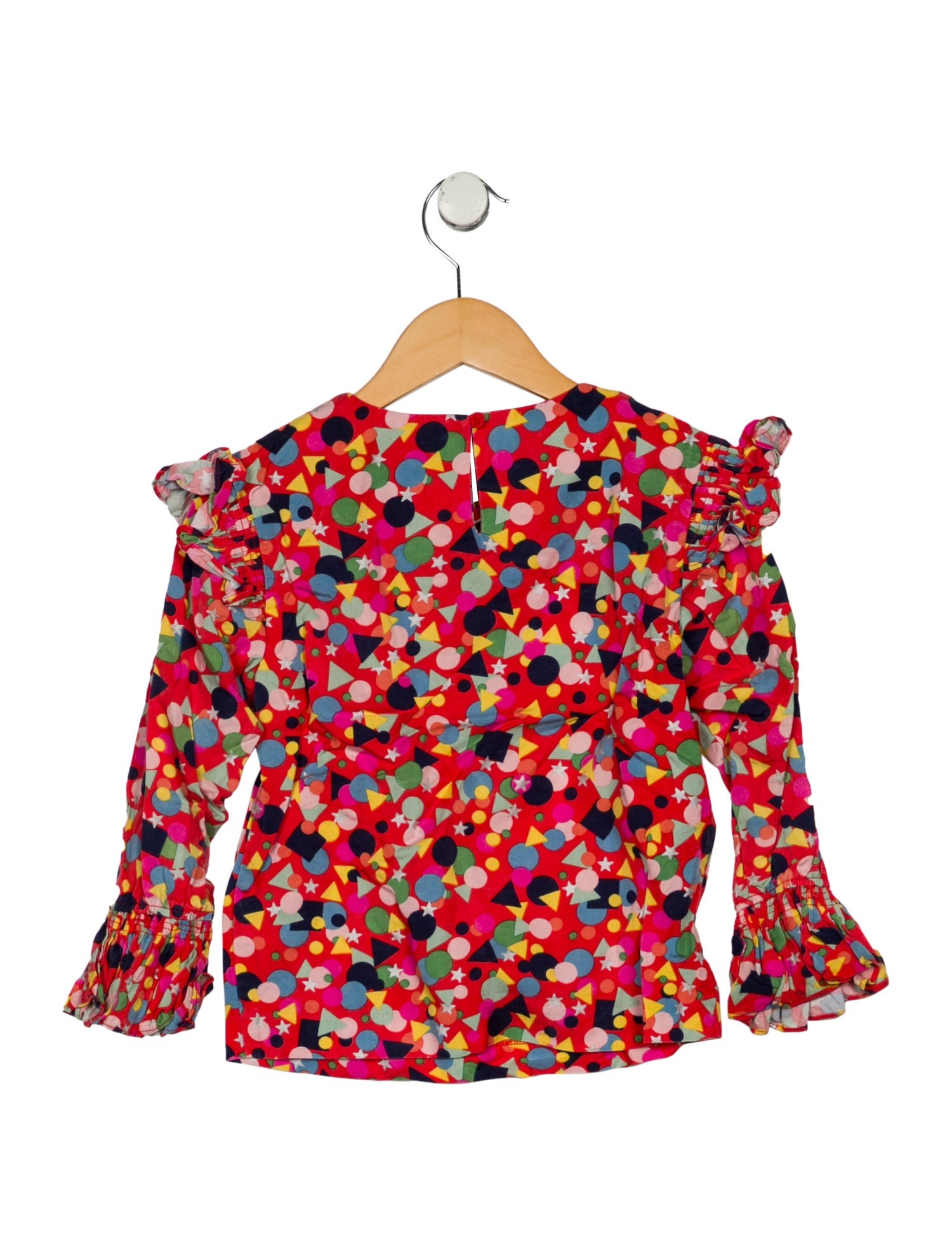 Stella McCartney Stella McCartney Girls' Long Sleeve Ruffle Top