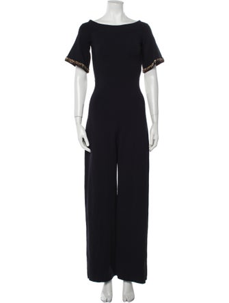 Stella McCartney Scoop Neck Jumpsuit