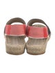 Stella McCartney Canvas Colorblock Pattern Espadrilles