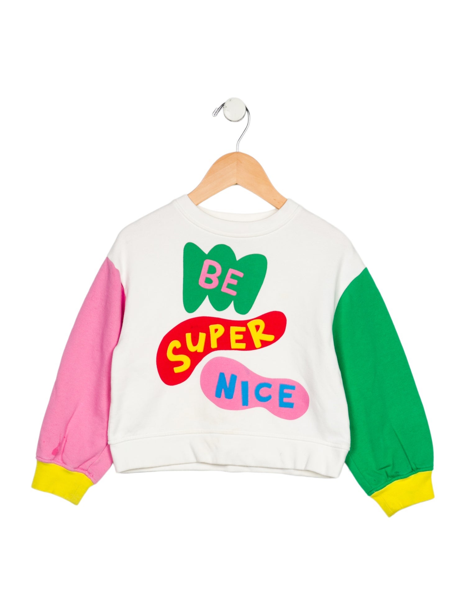 Stella McCartney Girls Long Sleeve Graphic Sweater