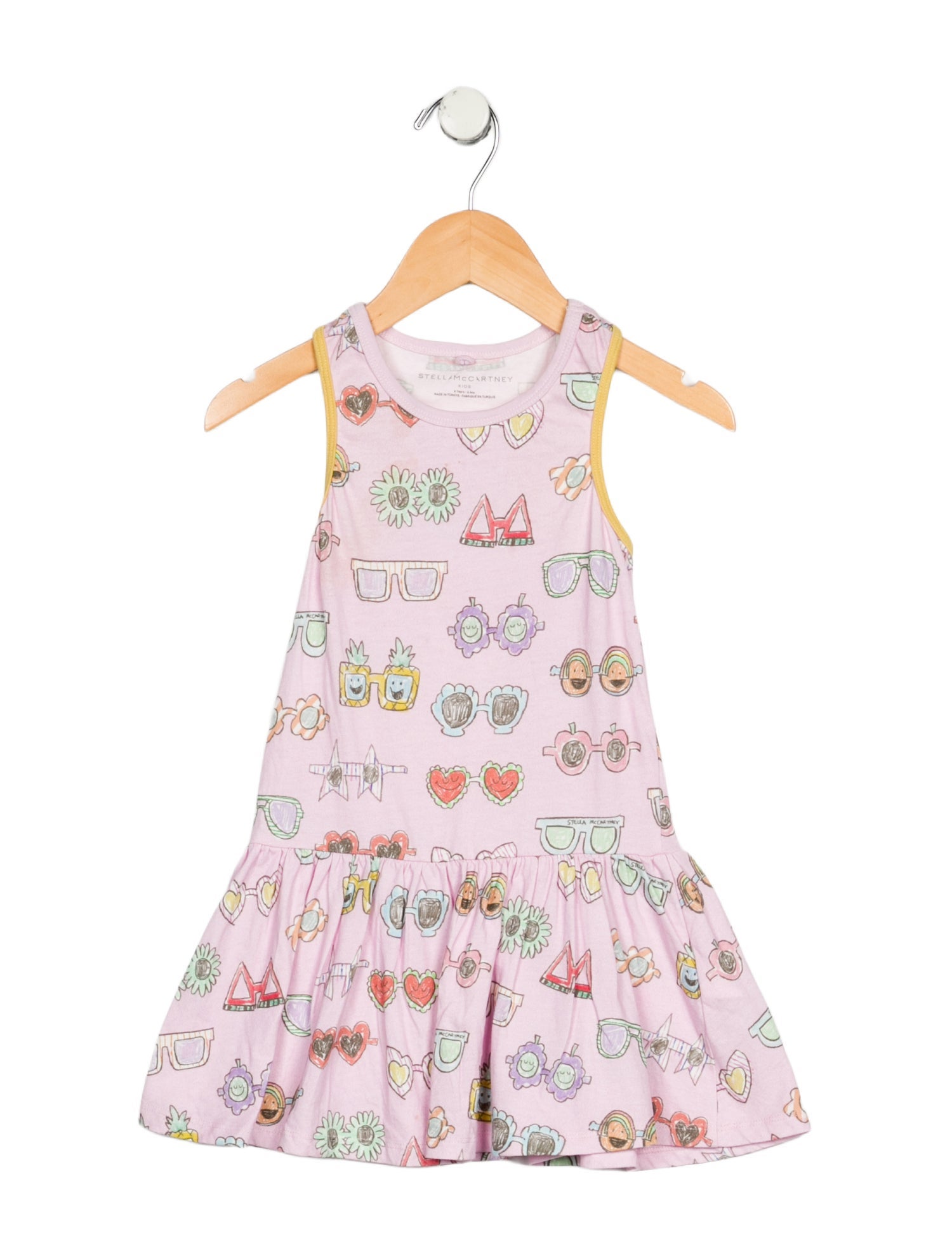 Stella McCartney Girls Sleeveless Cotton Dress