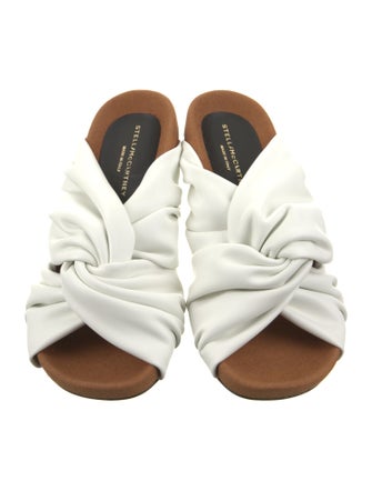 Stella McCartney Vegetarian Leather Slides