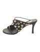Stella McCartney Vegetarian Leather Studded Accents Slides