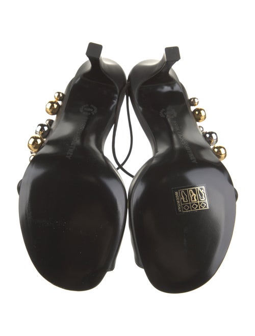 Stella McCartney Vegetarian Leather Studded Accents Slides