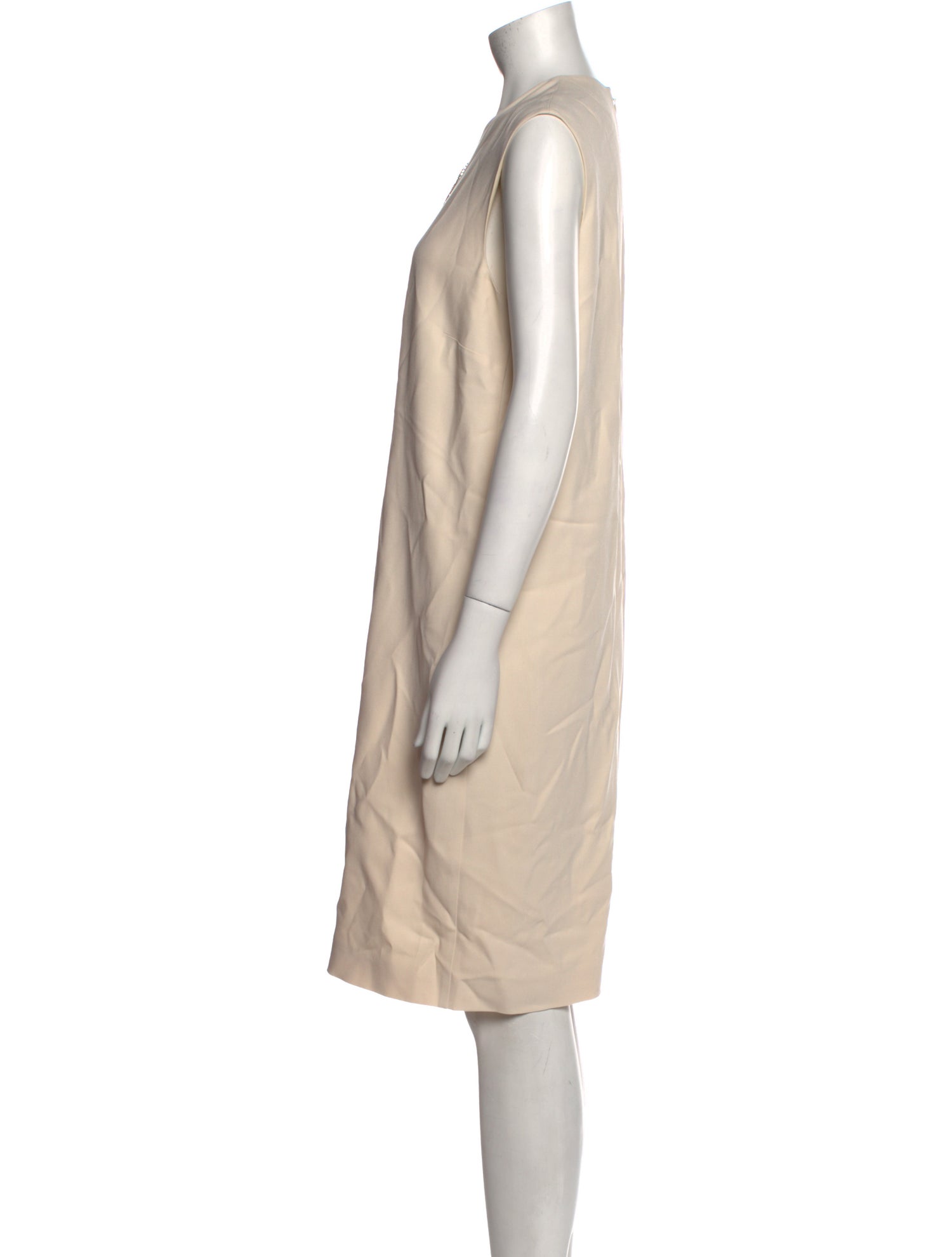 Stella McCartney Scoop Neck Knee-Length Dress