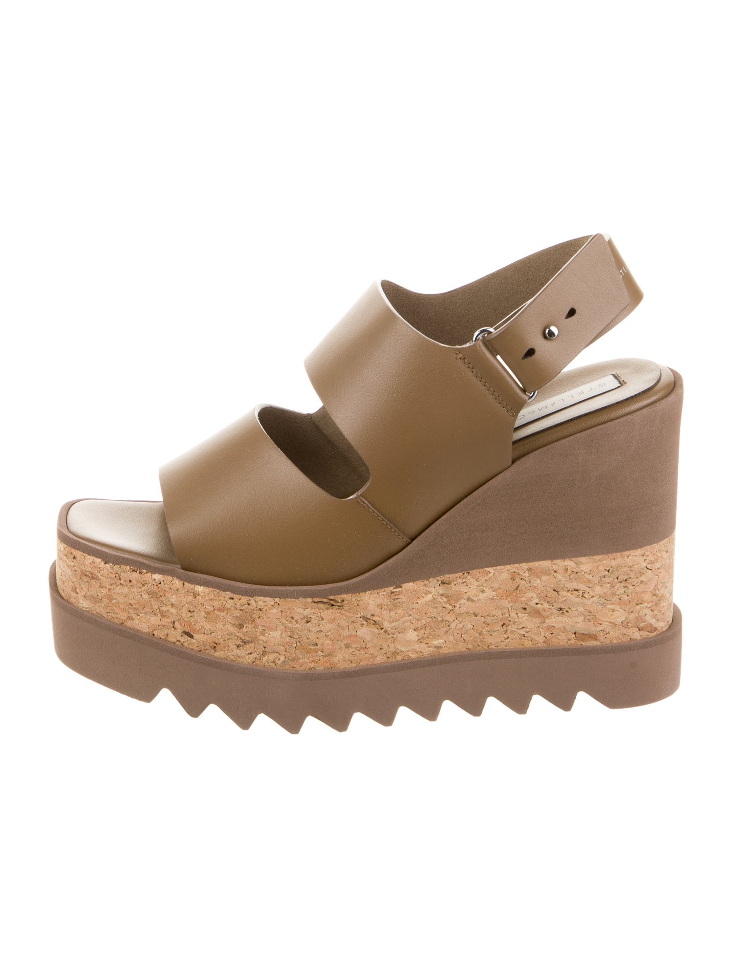 Stella McCartney Vegetarian Leather Espadrilles