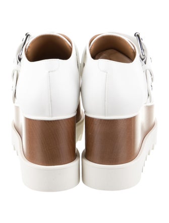 Stella McCartney Vegetarian Leather Colorblock Pattern Mules