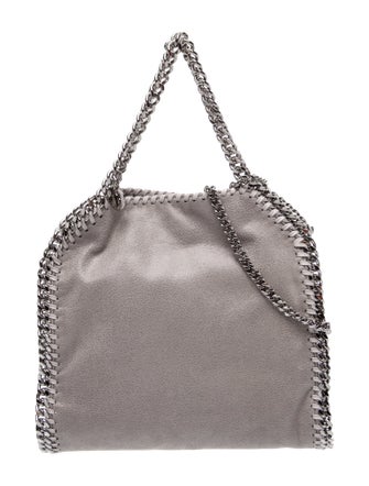 Stella McCartney Vegetarian Suede Top Handle Bag