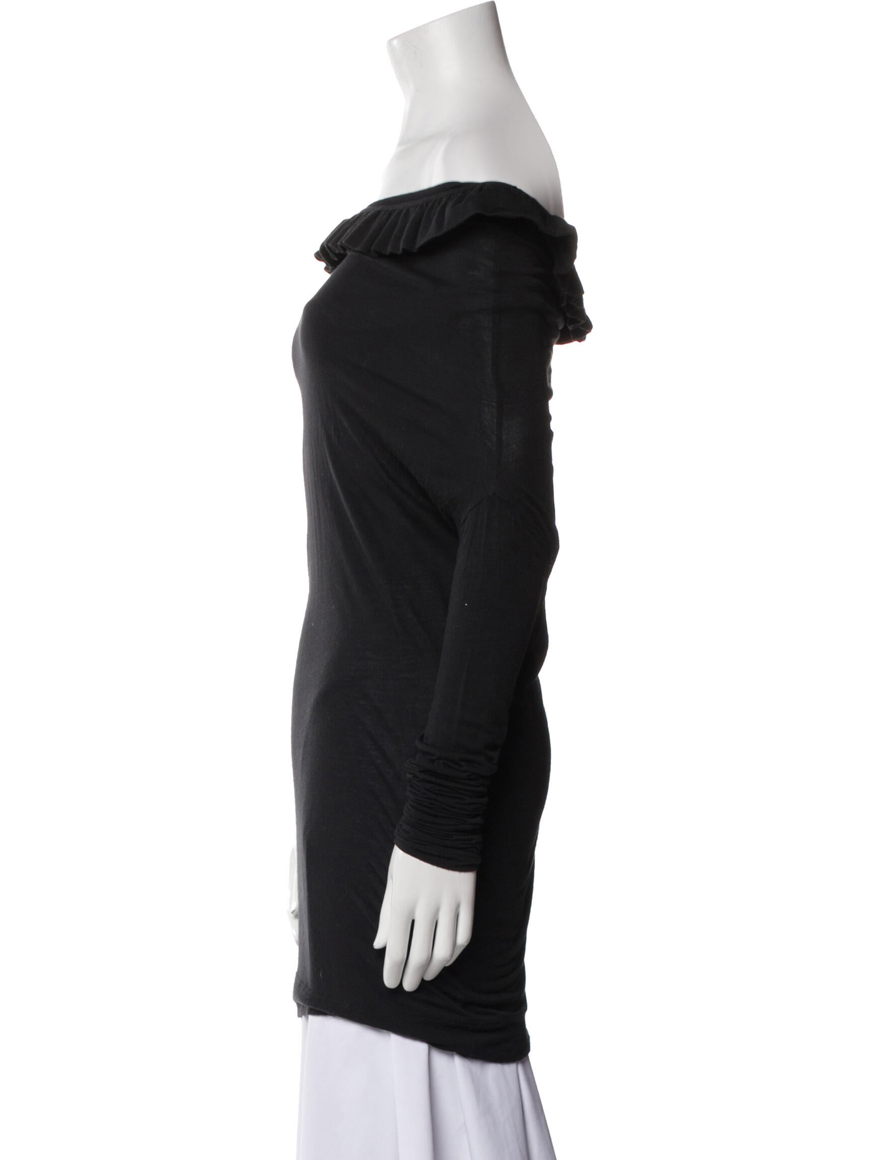 Stella McCartney Silk Off-The-Shoulder Tunic