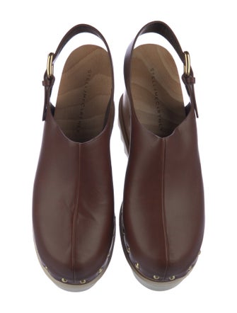 Stella McCartney Leather Slingback Flats