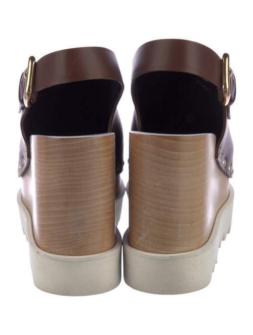 Stella McCartney Leather Slingback Flats