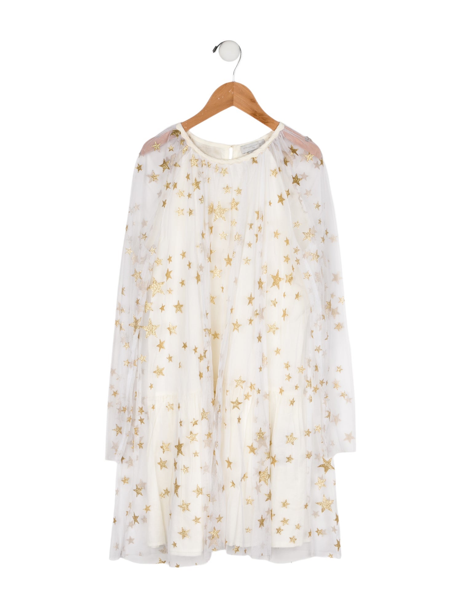 Stella McCartney Girls' Tulle long Sleeve Dress