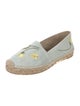 Stella McCartney Denim Floral Print Espadrilles