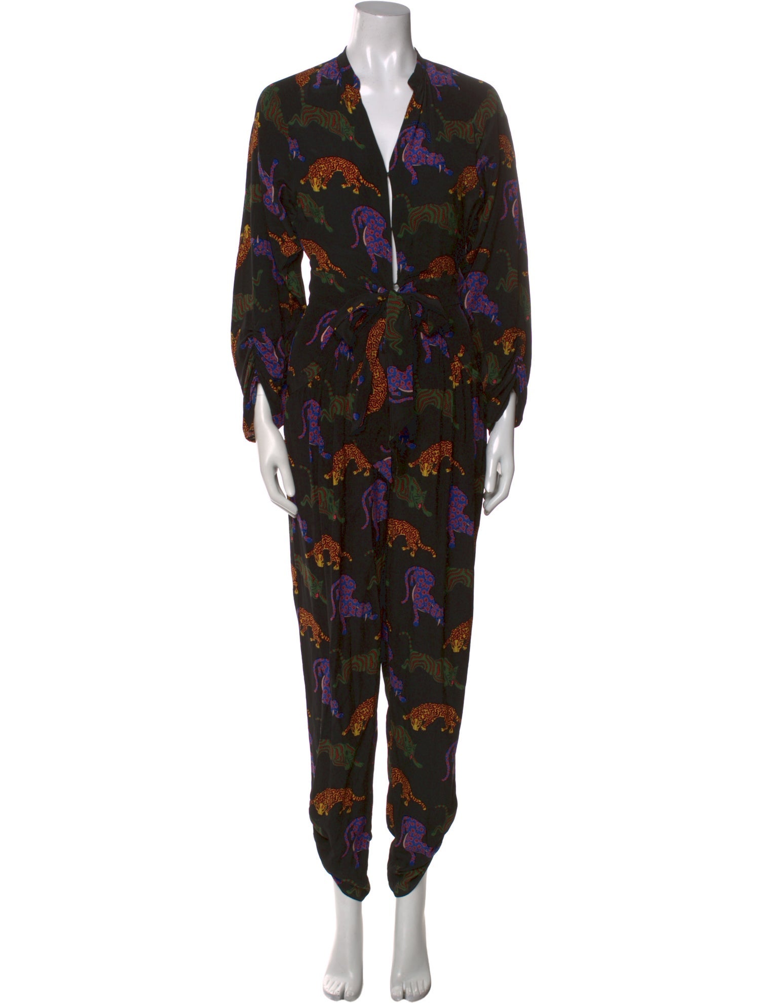 Stella McCartney Silk Printed Jumpsuit