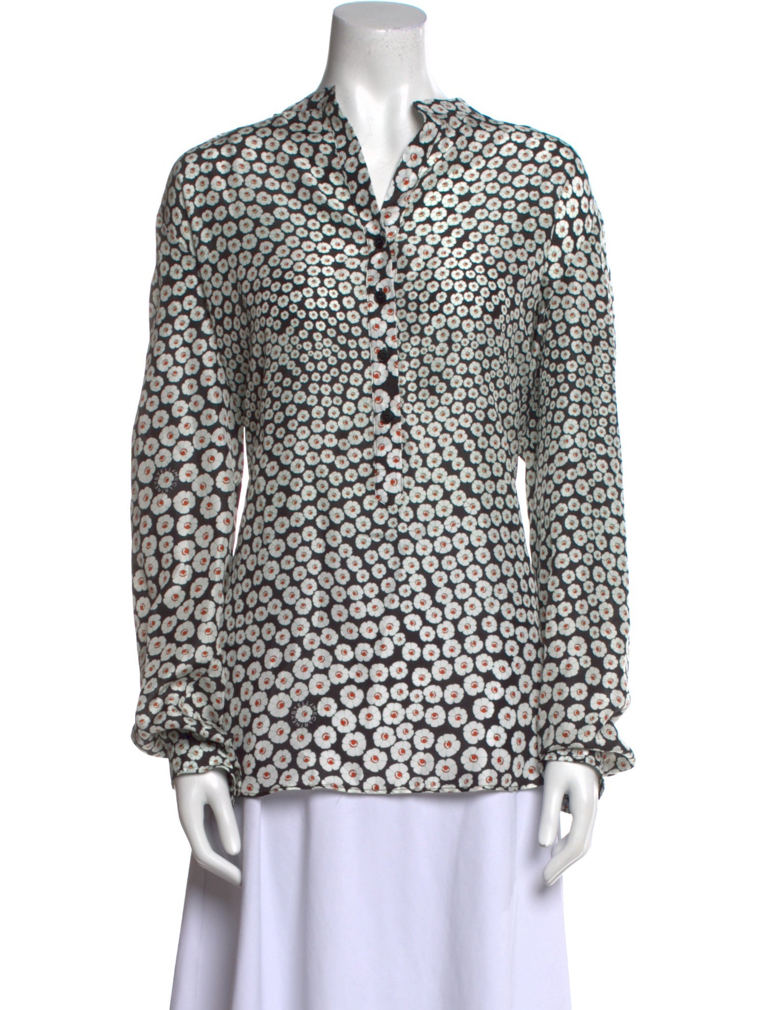 Stella McCartney Silk Floral Print Tunic