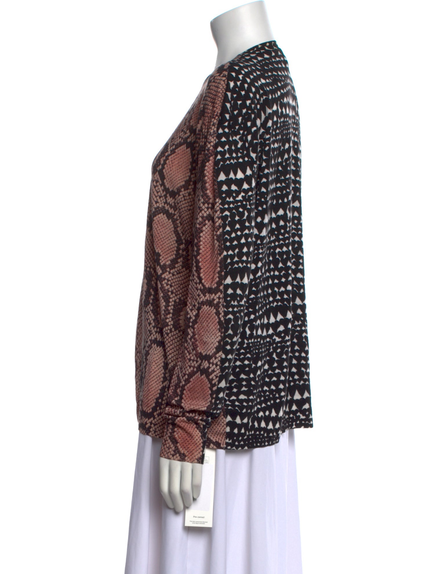 Stella McCartney Virgin Wool Printed Sweater