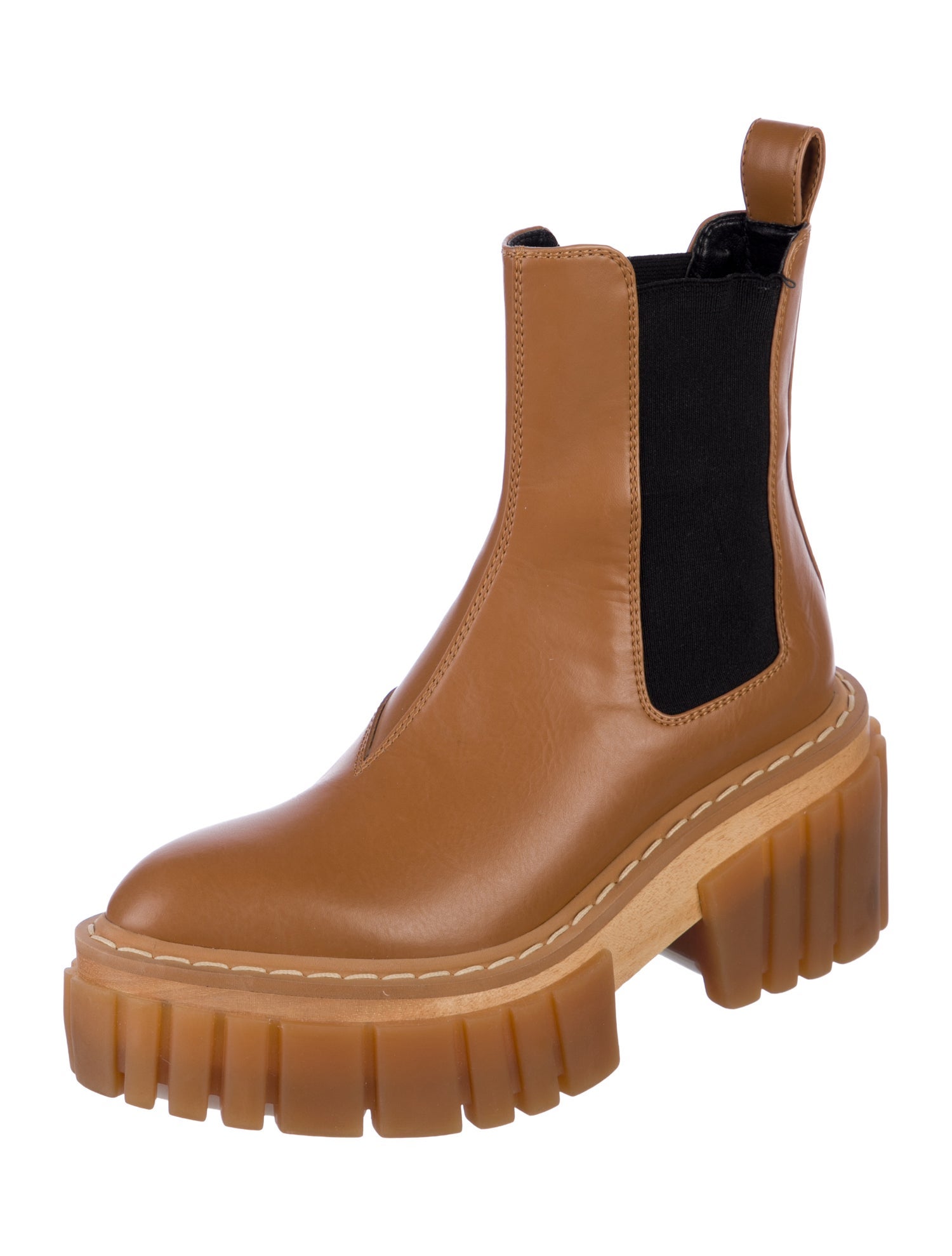 Stella McCartney Leather Chelsea Boots