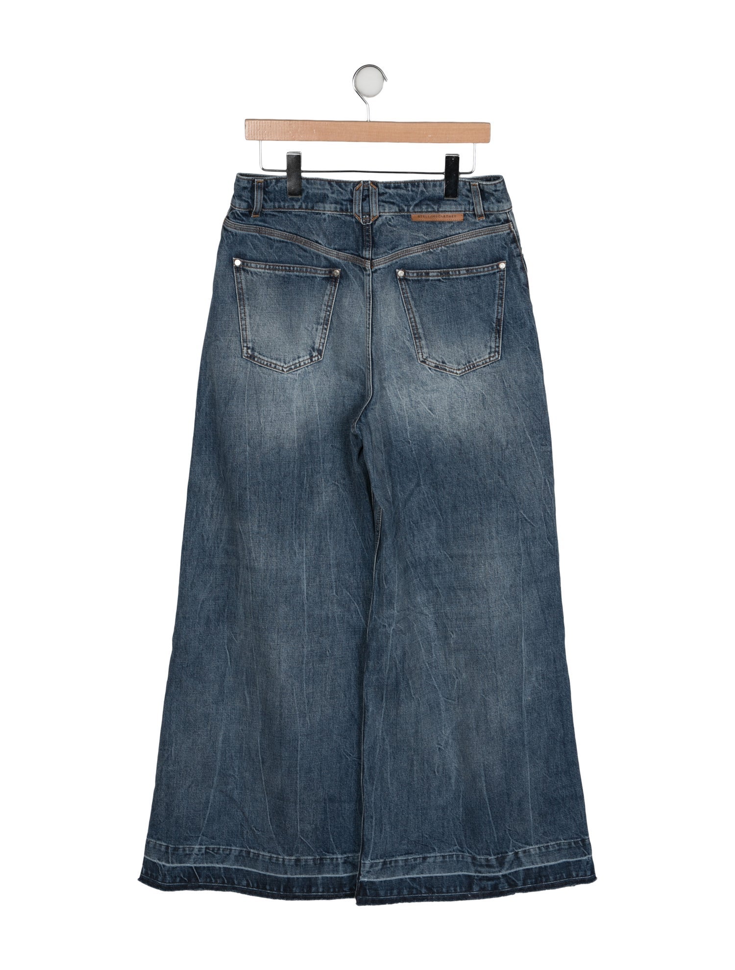 Stella McCartney High-Rise Wide Leg Jeans