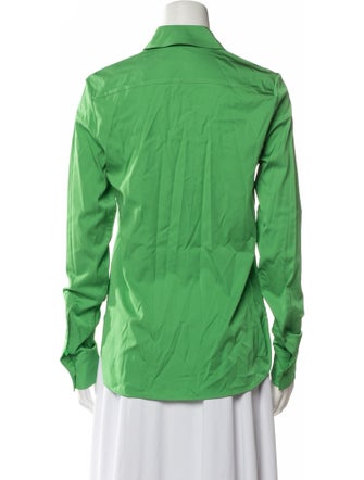 Stella McCartney Long Sleeve Button-Up Top