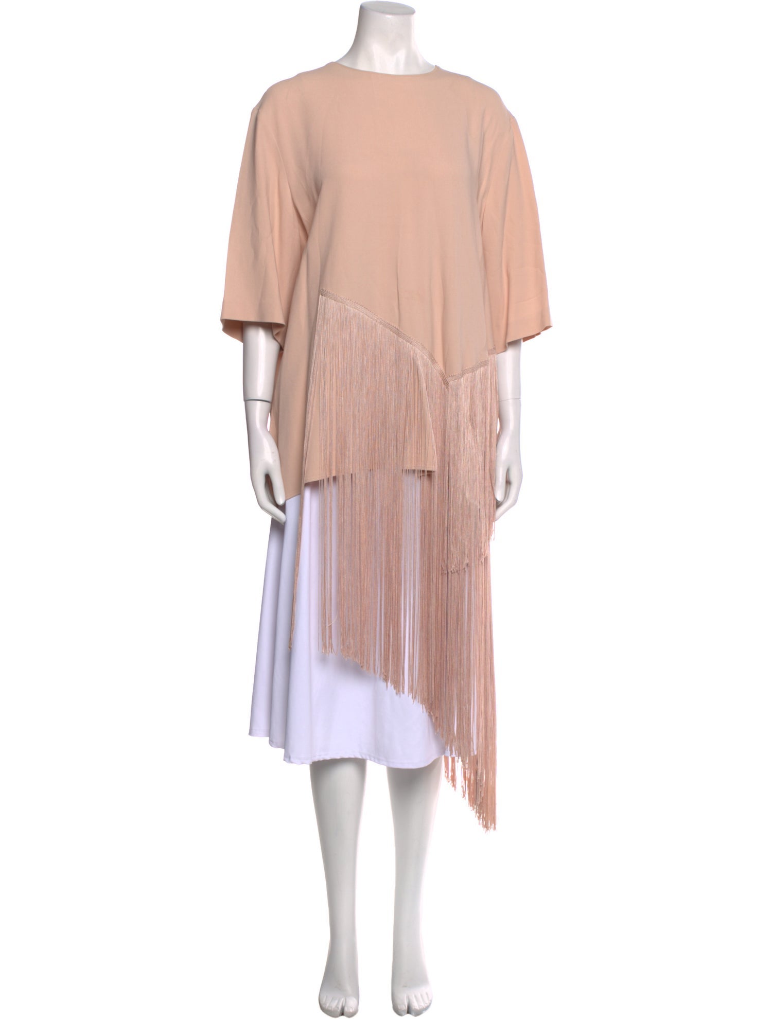 Stella McCartney Bateau Neckline Three-Quarter Sleeve Tunic