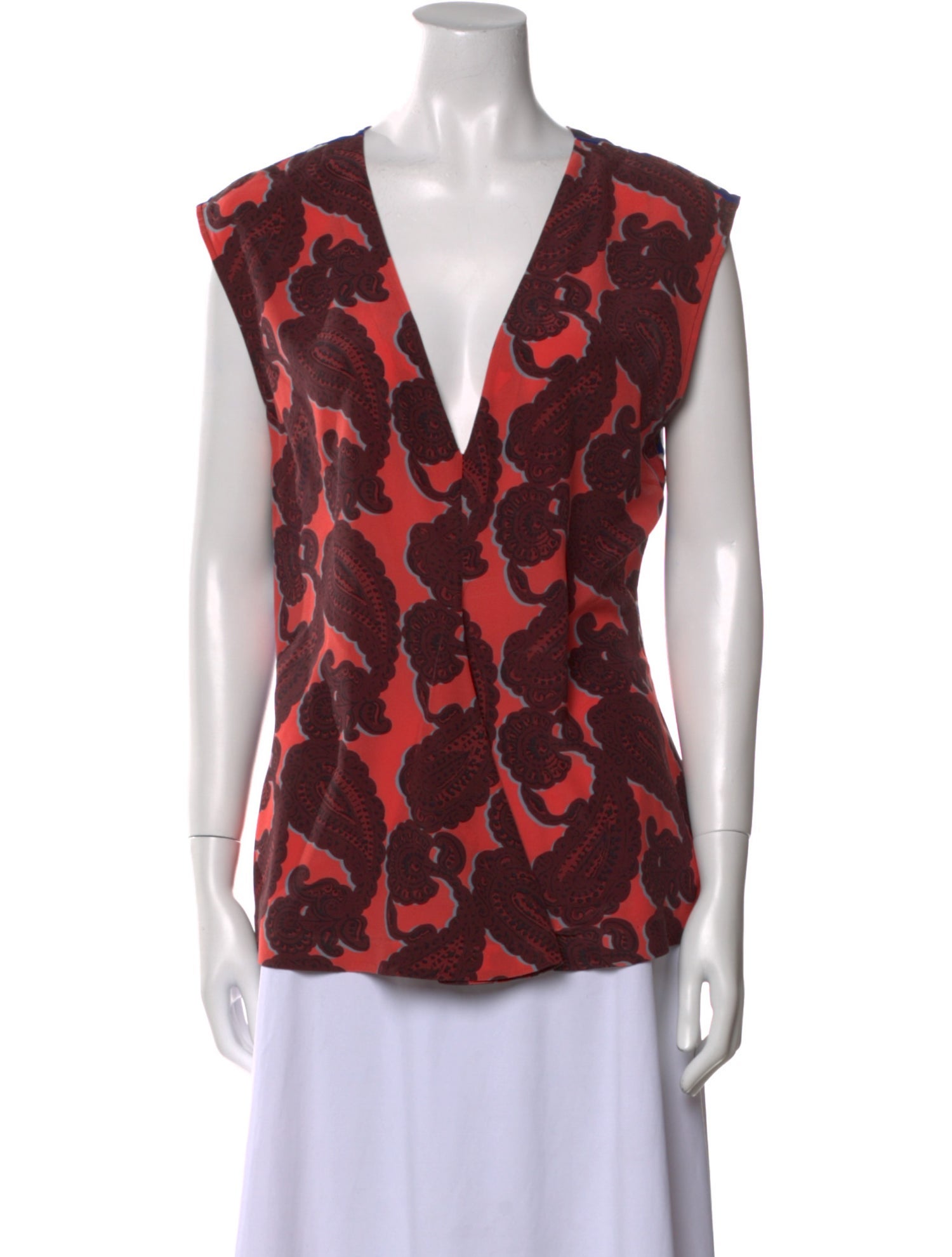 Stella McCartney Silk Printed Top