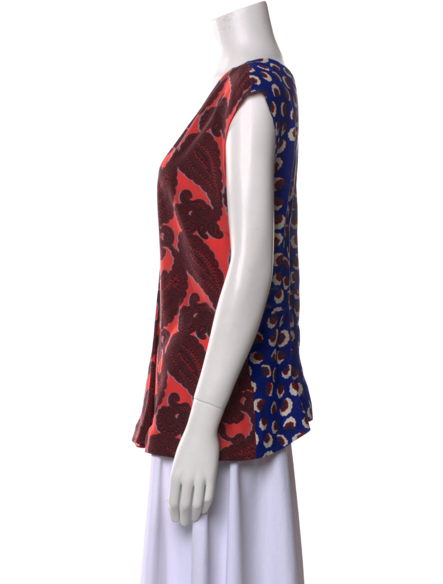 Stella McCartney Silk Printed Top