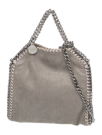 Stella McCartney Vegetarian Suede Top Handle Bag