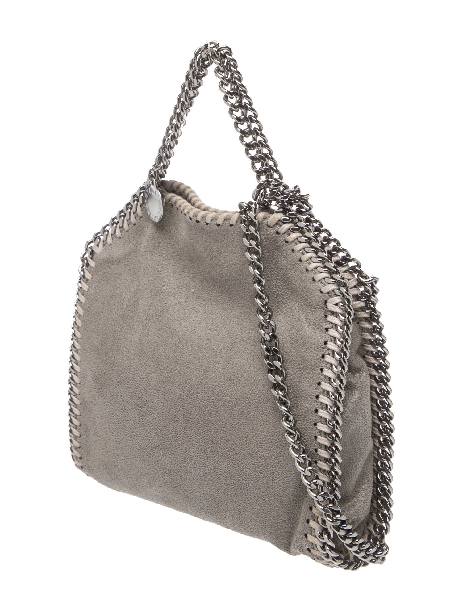 Stella McCartney Vegetarian Suede Top Handle Bag