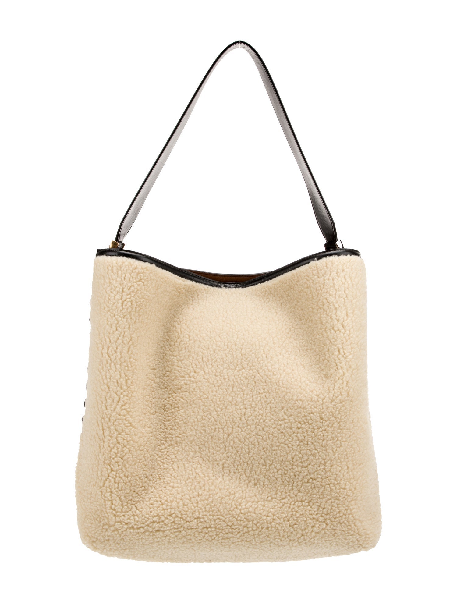 Stella McCartney Shearling Hobo