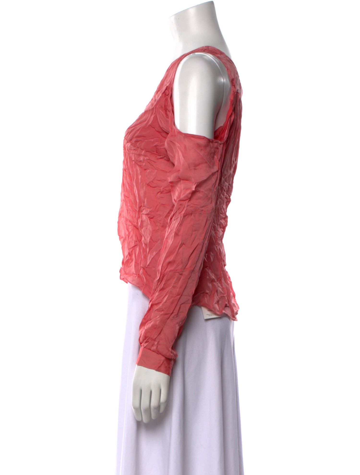 Stella McCartney Silk V-Neck Crop Top w/ Tags