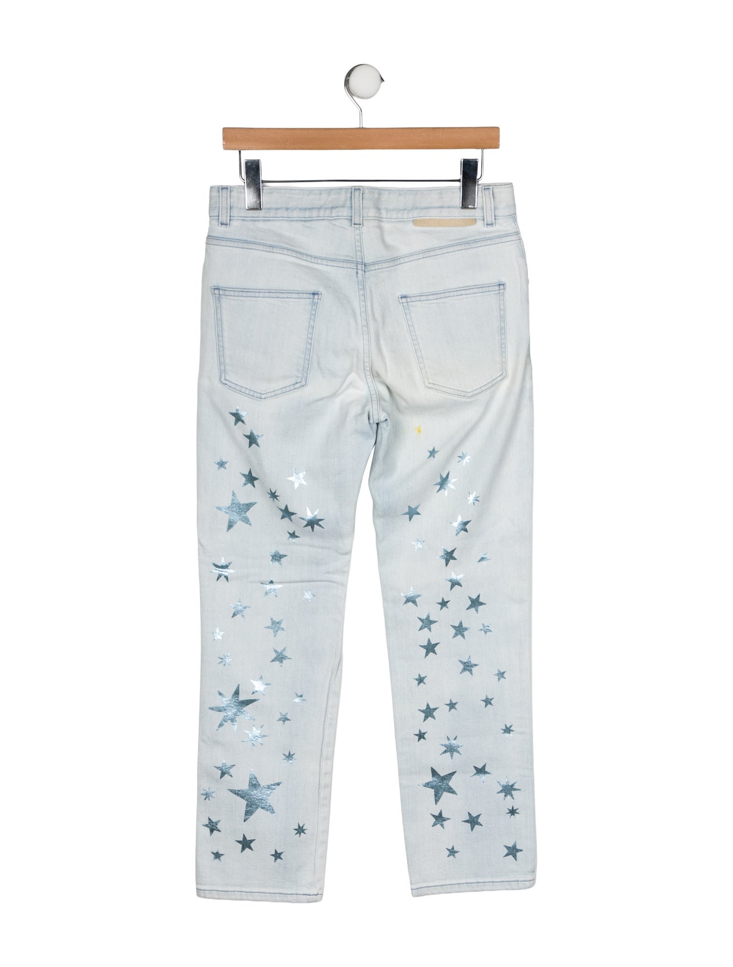 Stella McCartney Mid-Rise Straight Leg Jeans